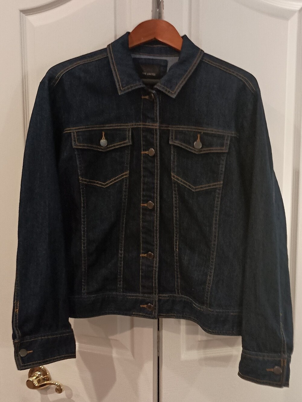 Dark Blue Denim Jacket The limited